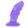 Unisex analplug mit lila klebescheibe – hochwertige intime Kosmetik