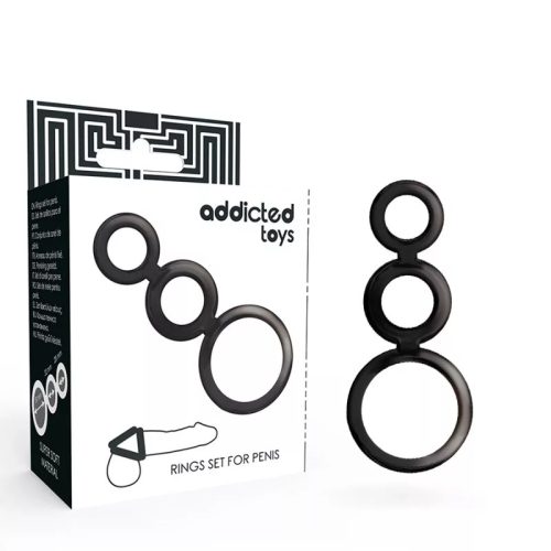 Penisringe-set – hochwertige intime Kosmetik
