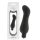 G-spot-vibrator aus schwarzem silikon – hochwertige intime Kosmetik
