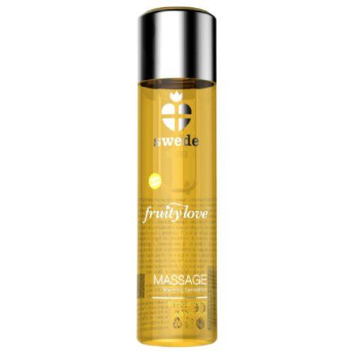 Fruit love wärmendes massageöl mit tropischem fruchthonig 120 ml. – hochwertige intime Kosmetik