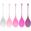 5-teiliges set mit kegel-kugeln – hochwertige intime Kosmetik