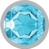 Metall-aluminium-analplug mit blauem glas, grösse m – hochwertige intime Kosmetik