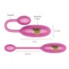 Denver vibrierendes ei rosa 7 x 2,7 cm kostenlose app – hochwertige intime Kosmetik