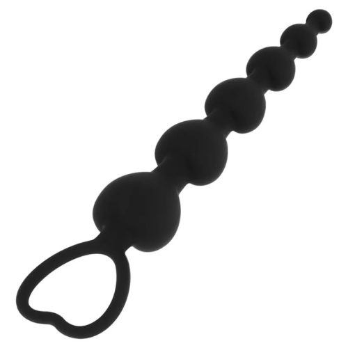 Mila anal herz perlenstrang 18 cm – hochwertige intime Kosmetik