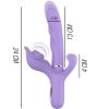 Billie multifunktionaler wiederaufladbarer vibrator mit saug- und pulsationsfunktion lila – hochwertige intime Kosmetik
