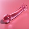 Modell 11 dildo borosilikatglas 16 x 3 cm rosa – hochwertige intime Kosmetik