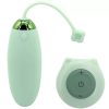 Kitty fun egg vibrator fernbedienung 10 vibrationen grün – hochwertige intime Kosmetik