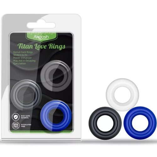 Titan-liebes-donut-ring – hochwertige intime Kosmetik