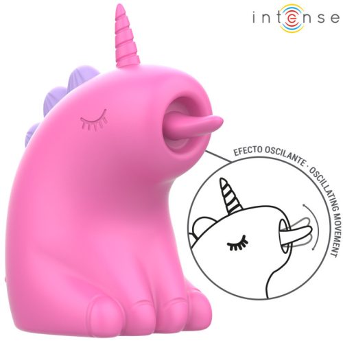 INTENSE Pinkie – sinnlicher Einhorn-Klitorisstimulator, fuchsia