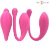 Janice vibrator doppelte stimulation 10 vibrationen mit rosa fernbedienung – hochwertige intime Kosmetik
