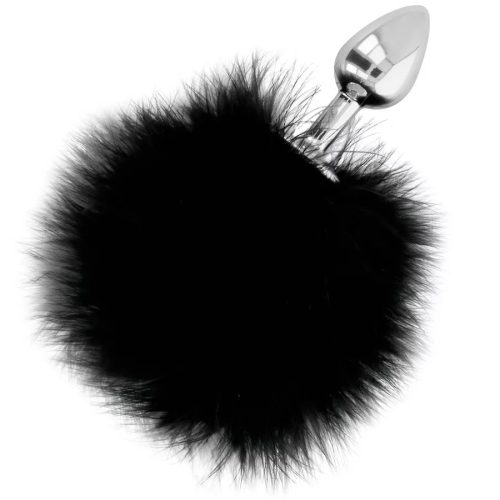 Extra anal plug mit schwanz schwarz 7 cm – hochwertige intime Kosmetik