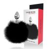 Extra anal plug mit schwanz schwarz 7 cm – hochwertige intime Kosmetik