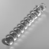 Modell 22 dildo borosilikatglas 21,5 x 2,5 cm transparent – hochwertige intime Kosmetik
